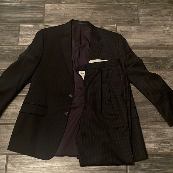 Ralph Lauren Other - - Ralph Lauren set mens 42 r jacket 32 x 30 pin stripe pants with large jacket…